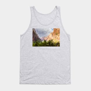 Weeping Rock Alcove View - Zion - Utah Tank Top